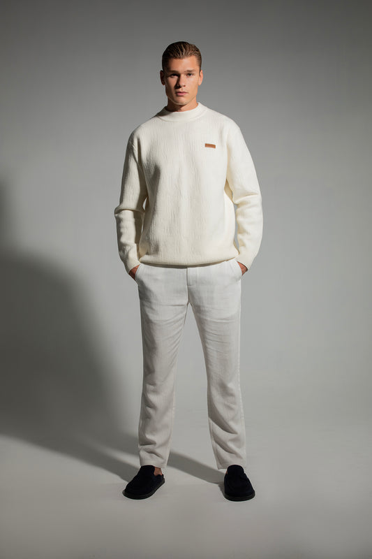 KAVALO Essential Knit Jumper – Cream Edition