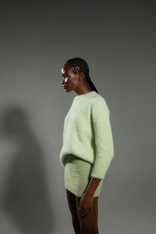 KAVALO Women’s Soft Knit Set – Light Green Edition