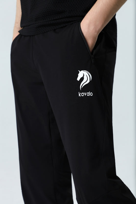 Premium Men's Black Performance Jogger Pants – Lightweight Athletic & Casual Trousers