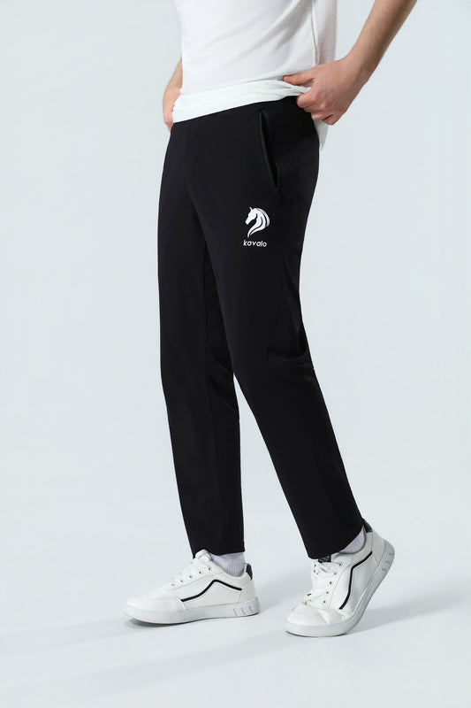 Premium Herren Jogginghose Schwarz – Leichte Sport- & Freizeithose