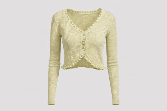 KAVALO Knitted Top – Light Green