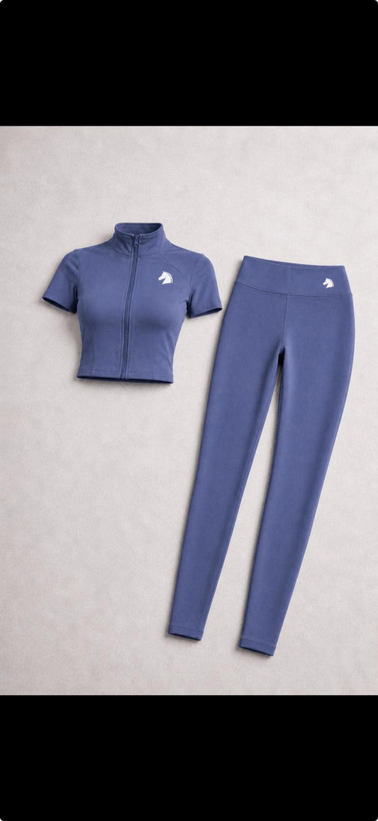 KAVALO Activewear Zip Gym Set