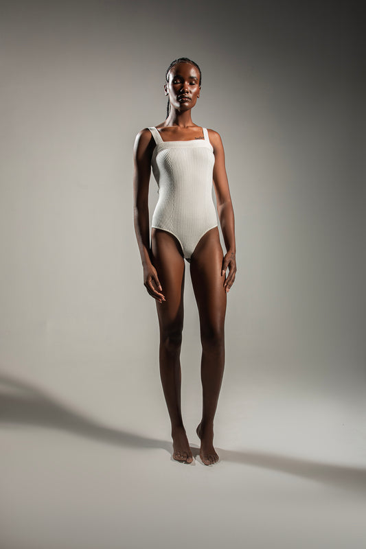 KAVALO Nude Knit Bodysuit