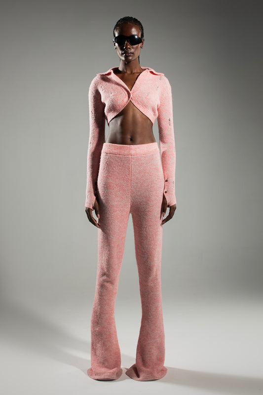 KAVALO Pink Knit Set