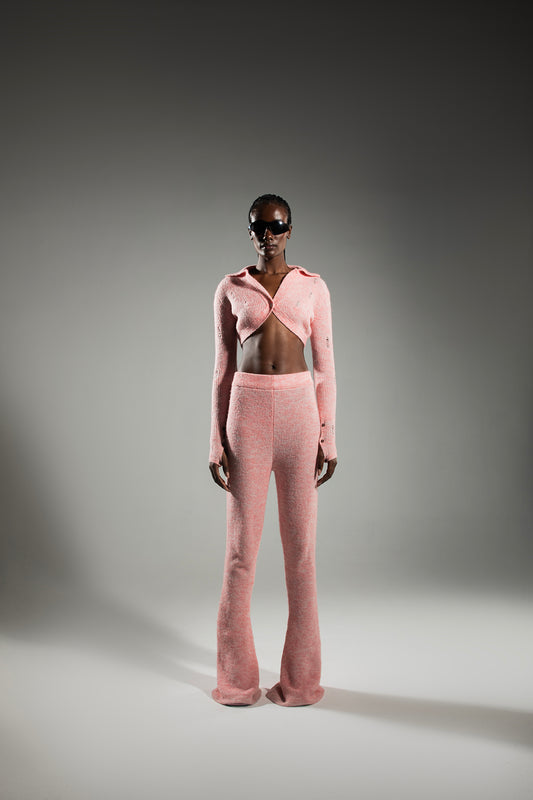KAVALO Pink Knit Set