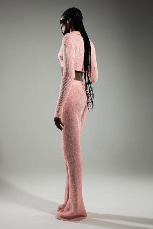 KAVALO Pink Knit Set