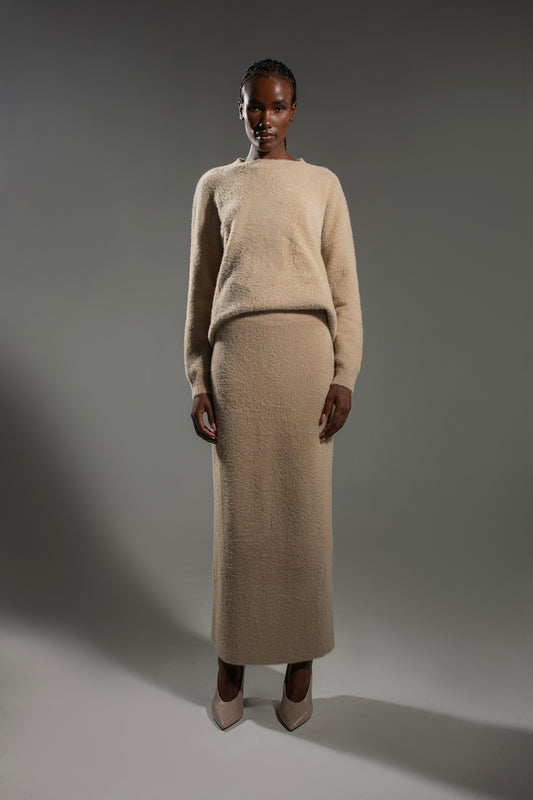 KAVALO Women’s Knitted Set – Nude Edition