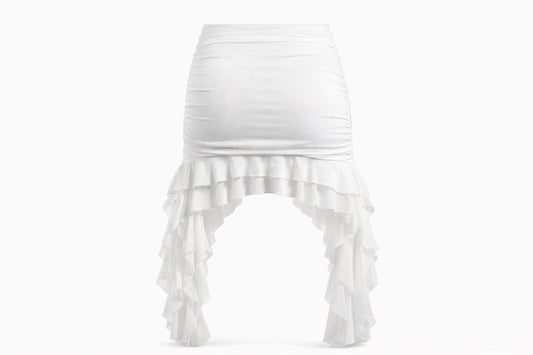 KAVALO Women’s Summer Skirt – White Edition