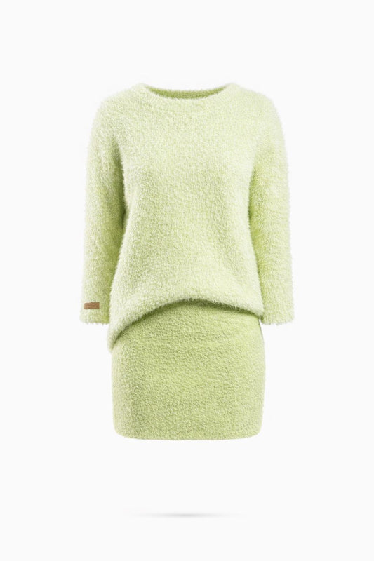 KAVALO Women’s Soft Knit Set – Light Green Edition