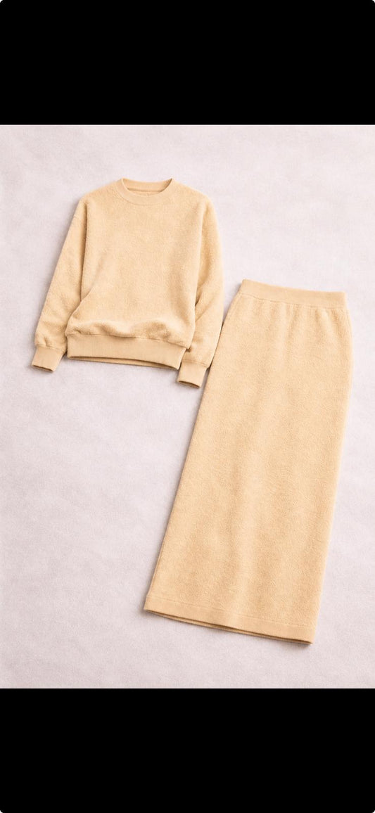 KAVALO Women’s Knitted Set – Nude Edition