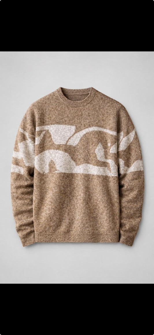 KAVALO Heritage Knit Jumper – Beige Edition